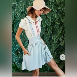 Her Universe Studio Ghibli My Neighbor Totoro Floral Suspender Skirt